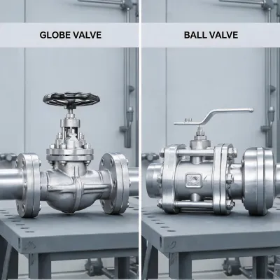 globe valve vs ball valve